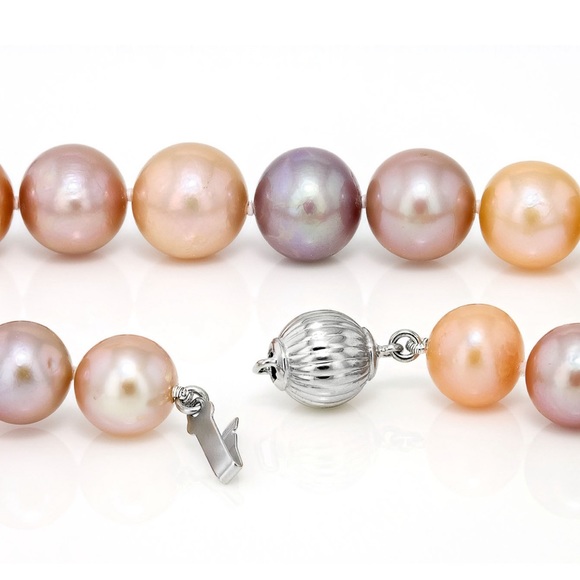 Genusis  Multi-Color Freshwater Pearl Necklace - Picture 4 of 6